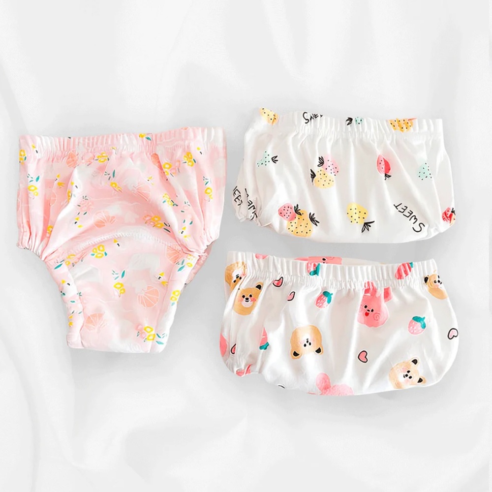 Ooshbaby Daniel‎ TR002 Pink Large Reusable Potty Training Pants 3pc New in Bag